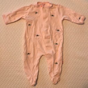 Magnetic Me pink elephant onesie